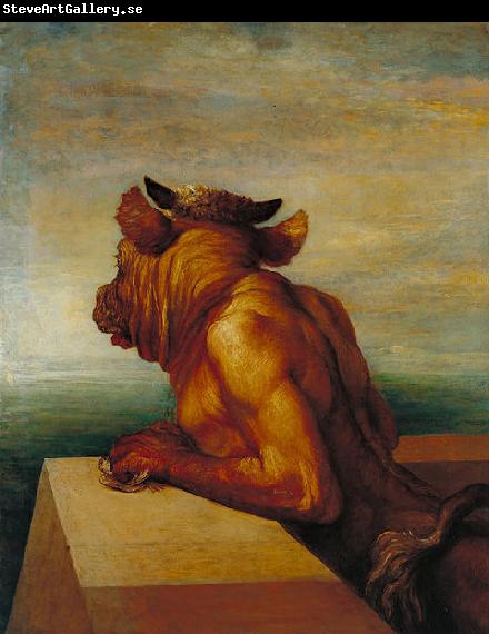 george frederic watts,o.m.,r.a. The Minotaur